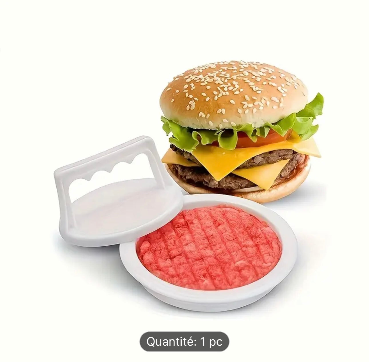 Presse à Burger Multifonction – Moule à Viande Manuel