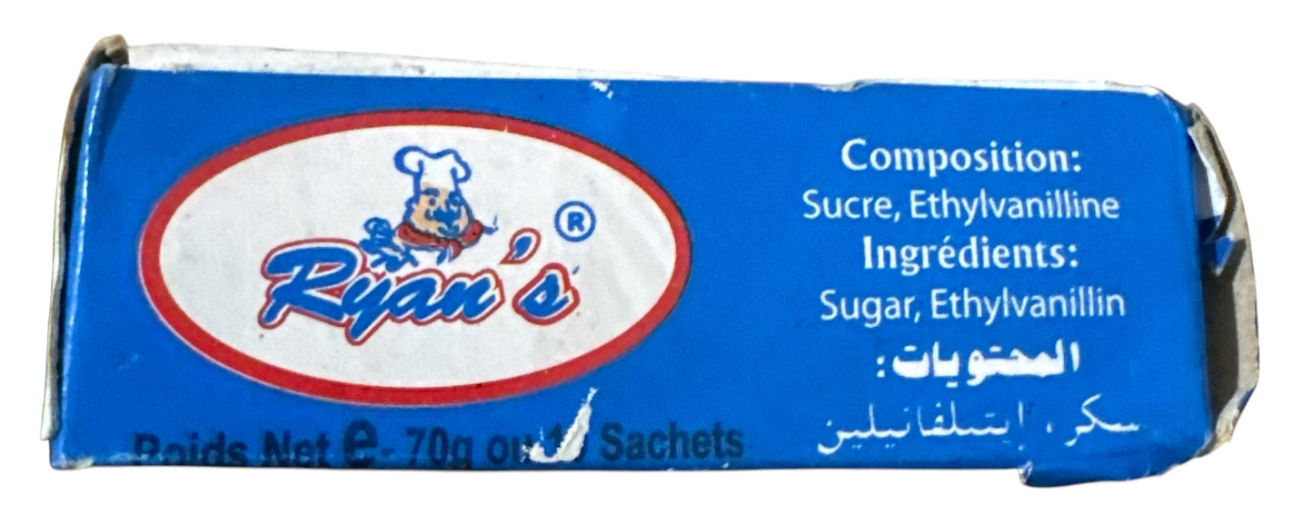 Sucre Vanillé Ryan’s