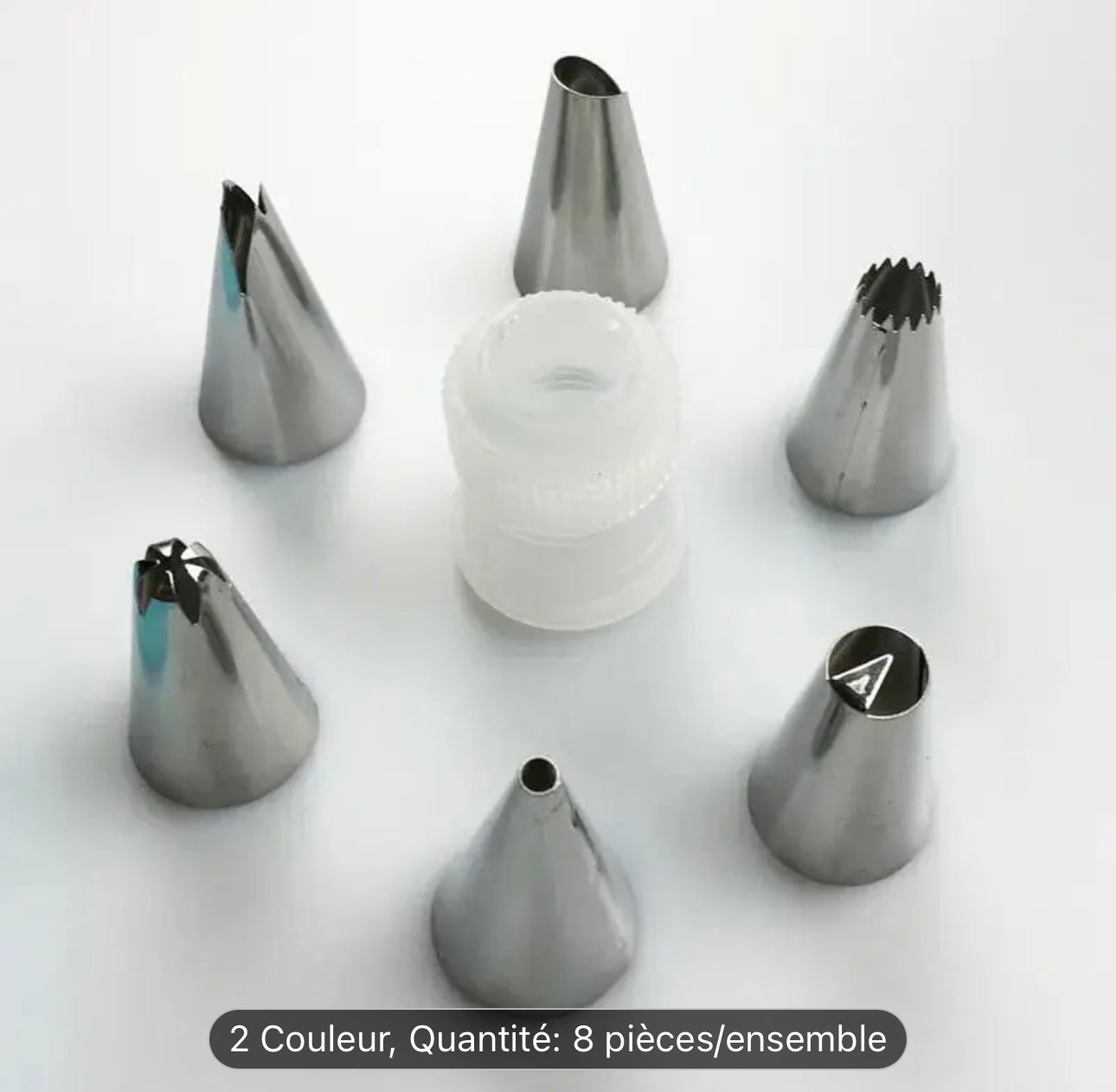 Set de Décoration Gâteaux – 8 Pièces