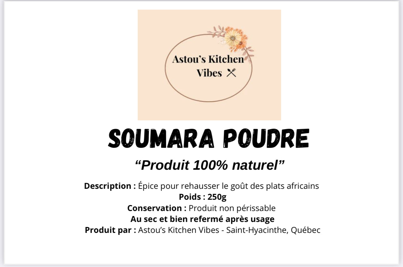 SOUMARA EN POUDRE