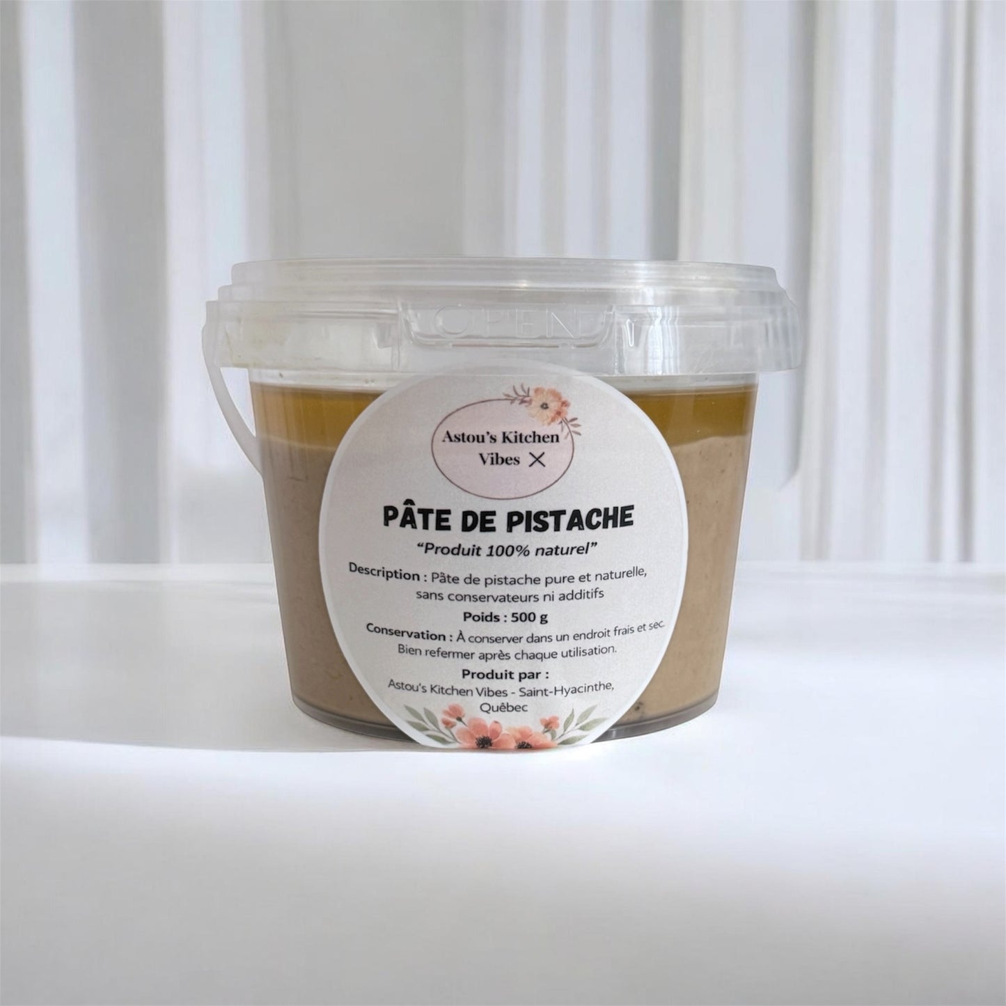 PÂTE DE PISTACHE