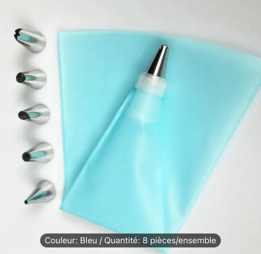 Set de Décoration Gâteaux – 8 Pièces