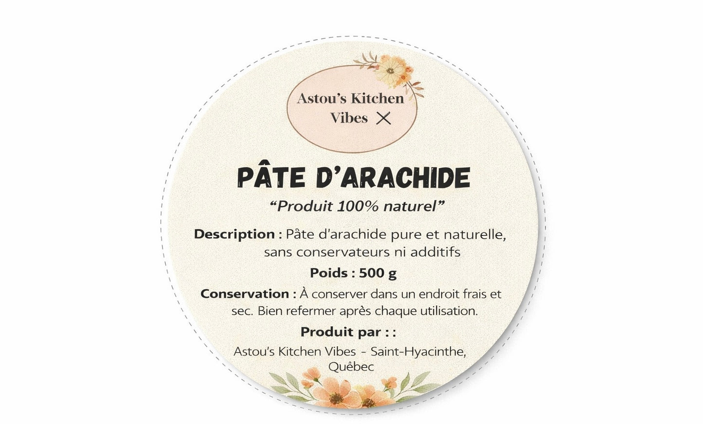 PÂTE D’ARACHIDE