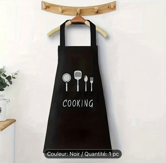 Tablier Imperméable et Résistant à l’Huile de Qualité Supérieure avec Poches
